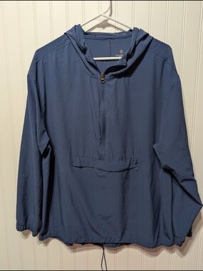 Tangerine Blue Pullover Hoodie